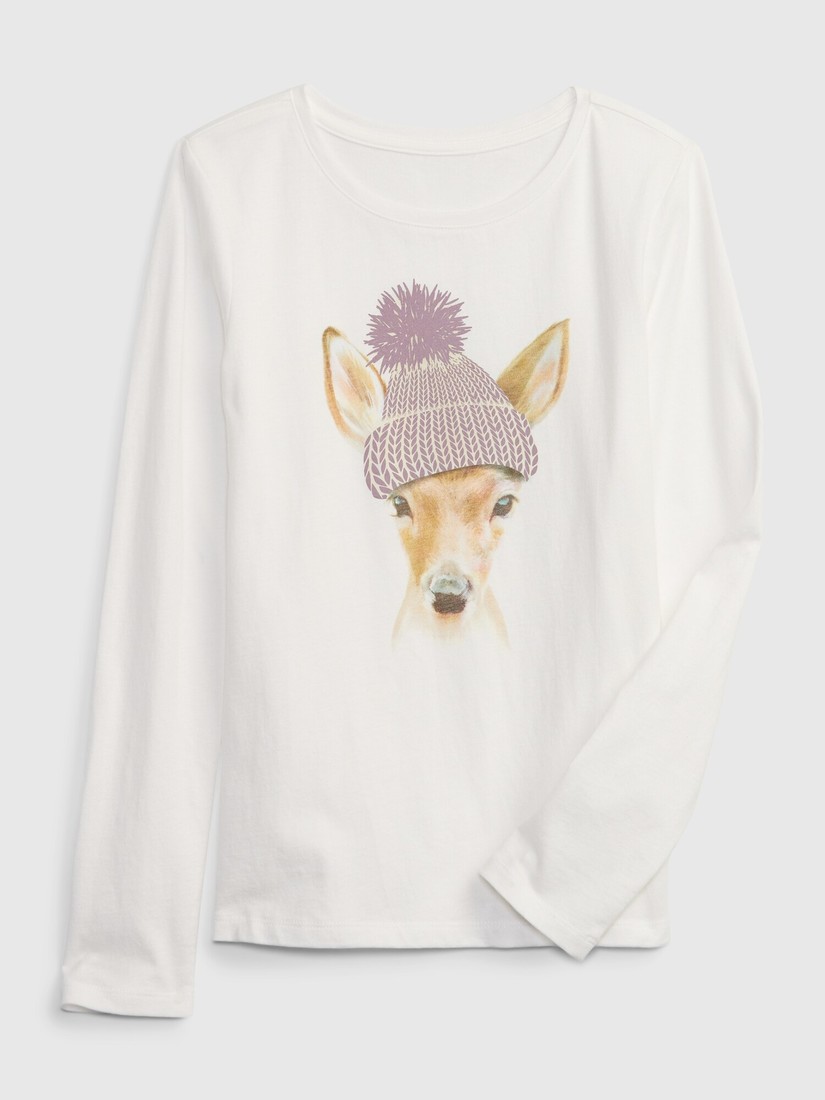 GAP Children's T-shirt with print - Girls