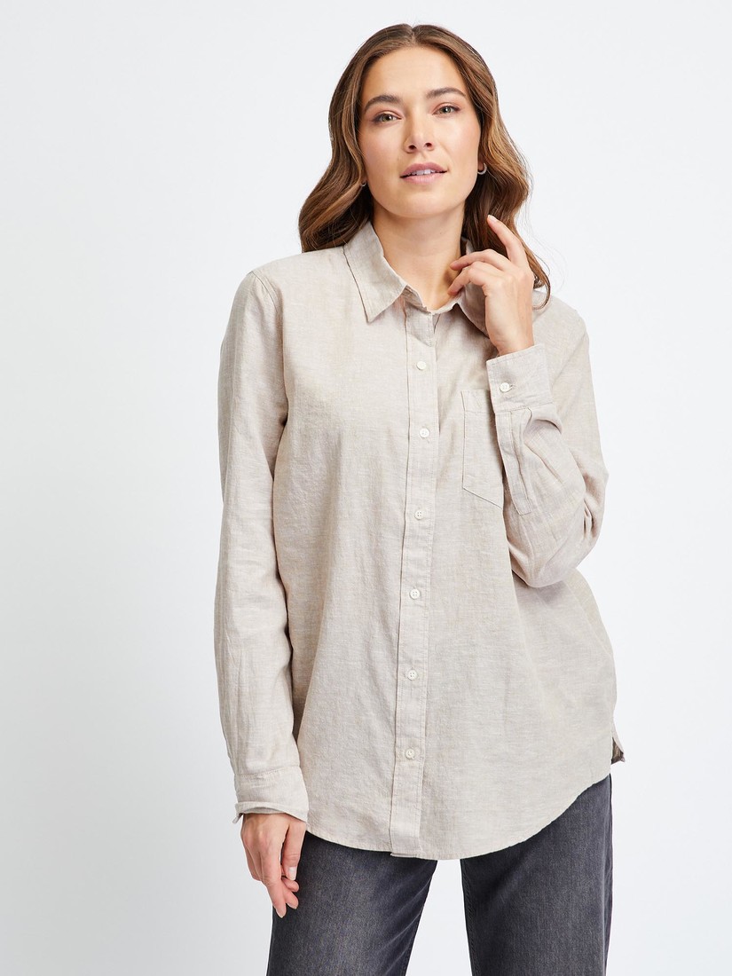 GAP Easy Shirts of Linen and Cotton - Women