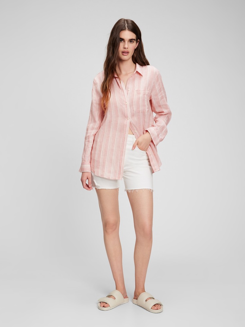 GAP Linen Shirt boyfriend - Women