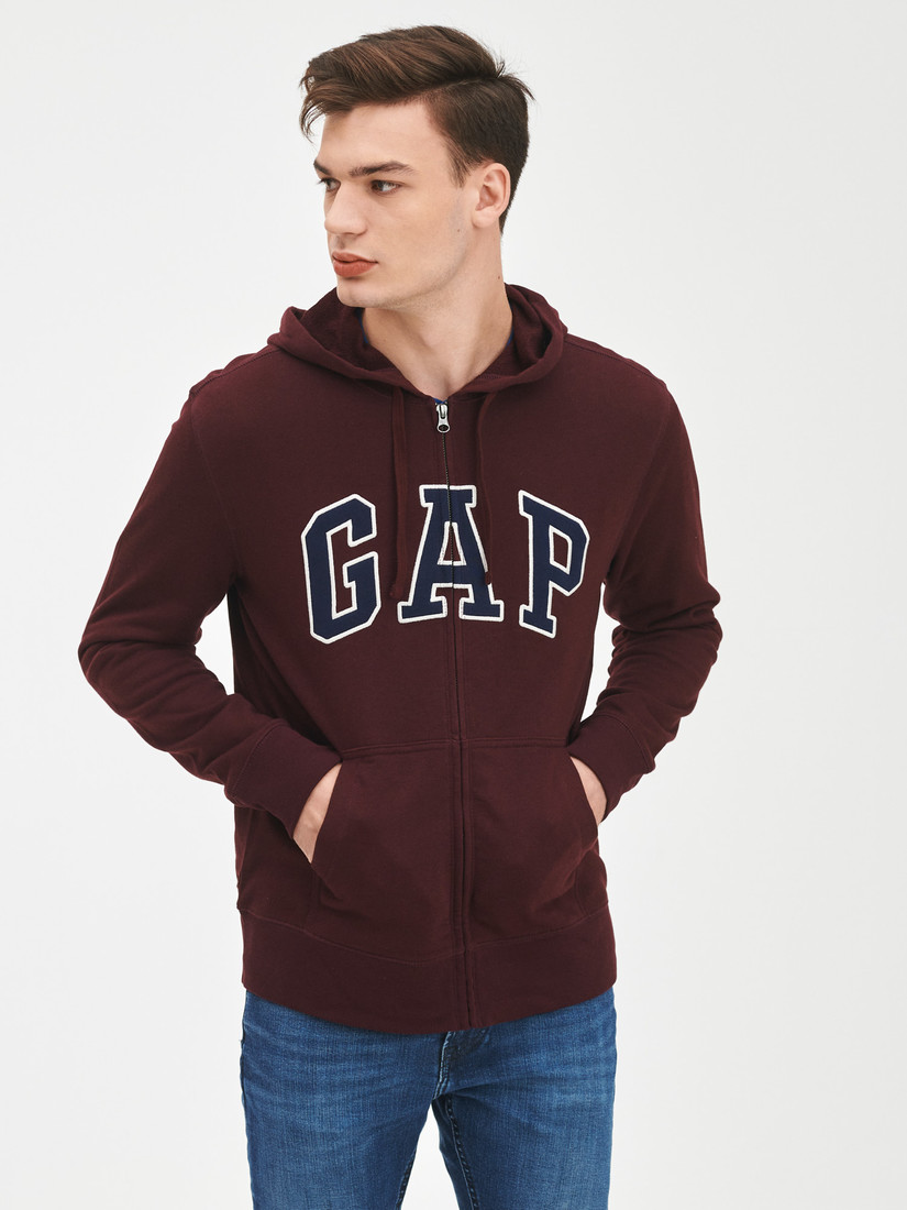 GAP Sweatshirt logo zipper - Men