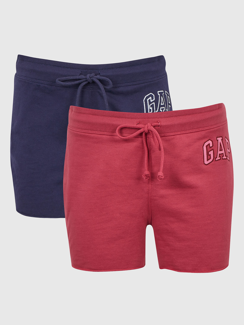 GAP Tracksuit Shorts with Logo, 2pcs - Women