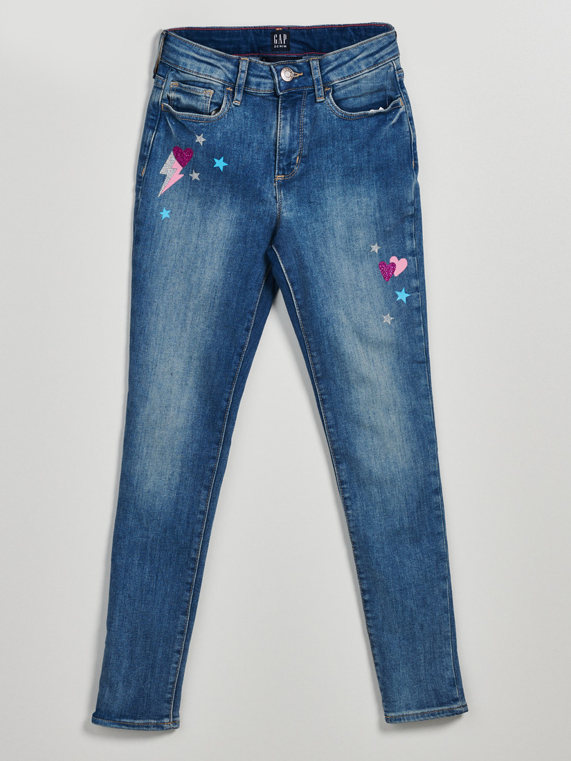 GAP Kids jeans jegging high rise - Girls