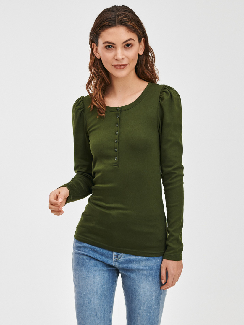 GAP T-shirt modern henley - Women