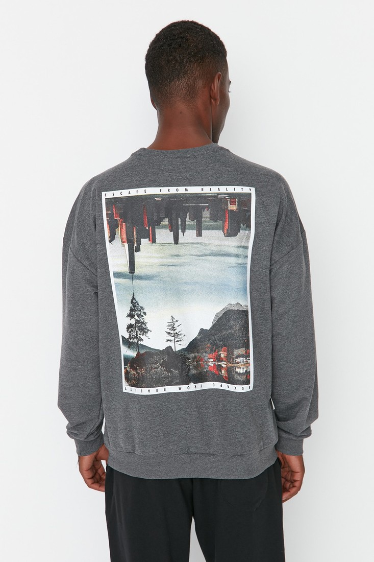 Pánsky sveter Trendyol Oversize