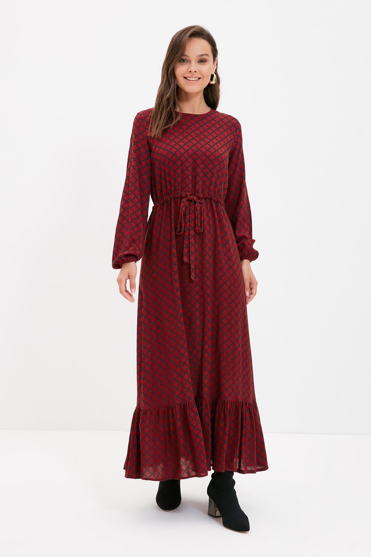 Trendyol Dress - Burgundy - A-line