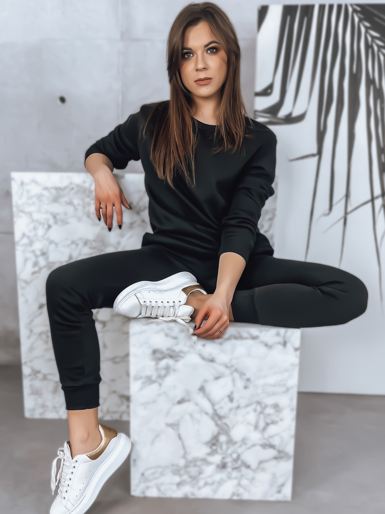 Women's tracksuit FITT black Dstreet