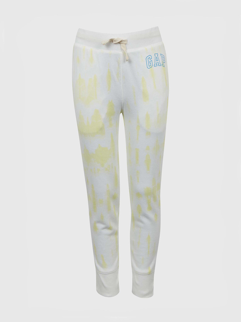 GAP Kids Batik Sweatpants with Logo - Boys
