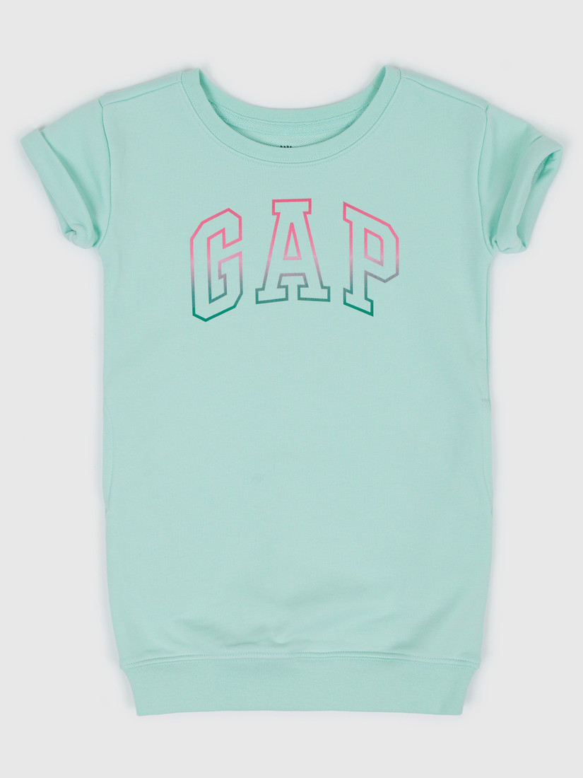 GAP Kids Sweatshirt Dress with Logo - Girls