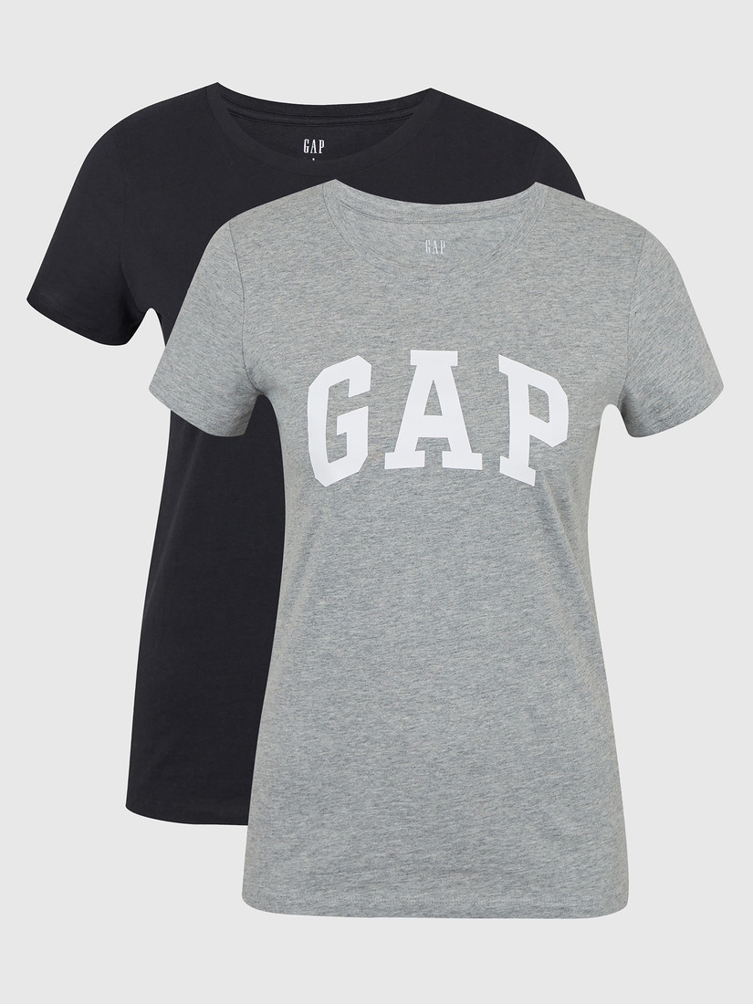 T-shirts with logo GAP, 2 pcs - Women