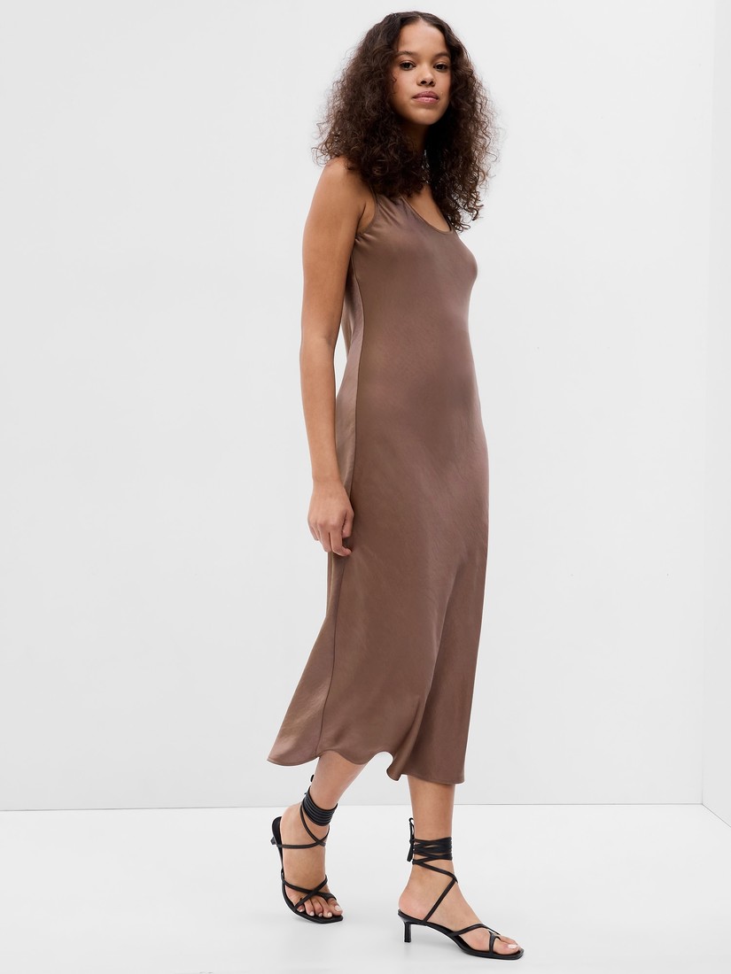 GAP Satin midi dresses - Women