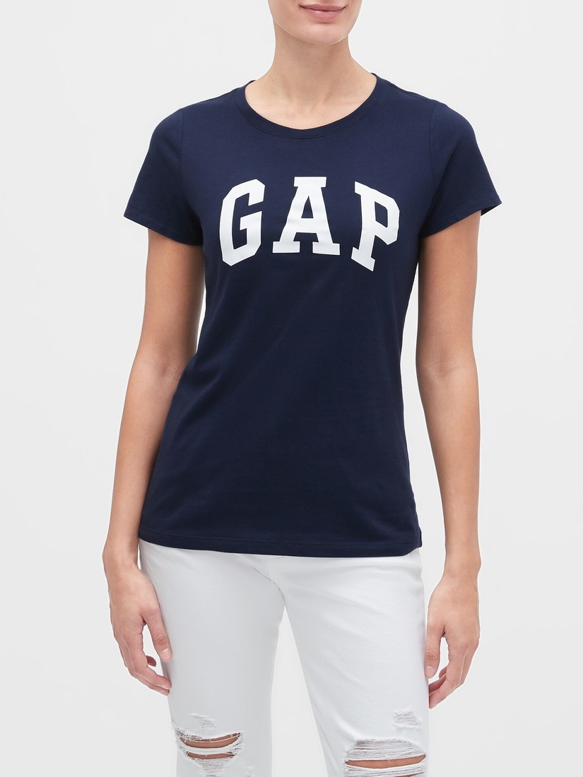 GAP T-shirts with logo, 2pcs - Women