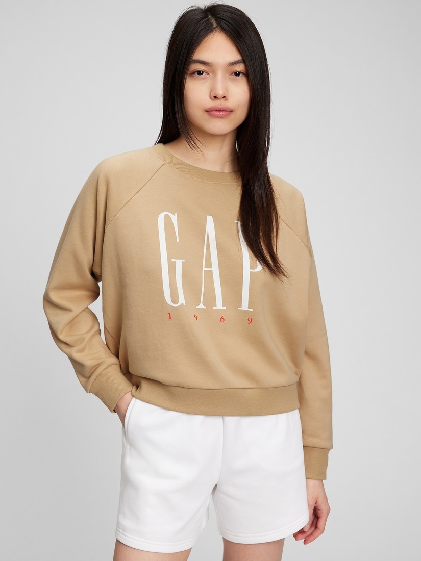 Sweatshirt vintage soft logo GAP - Women