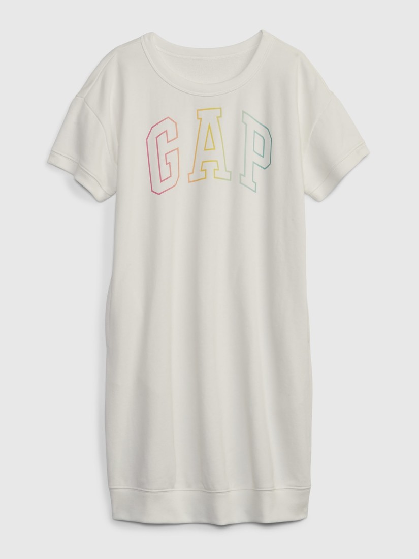 GAP Kids T-shirt Dress with Logo - Girls