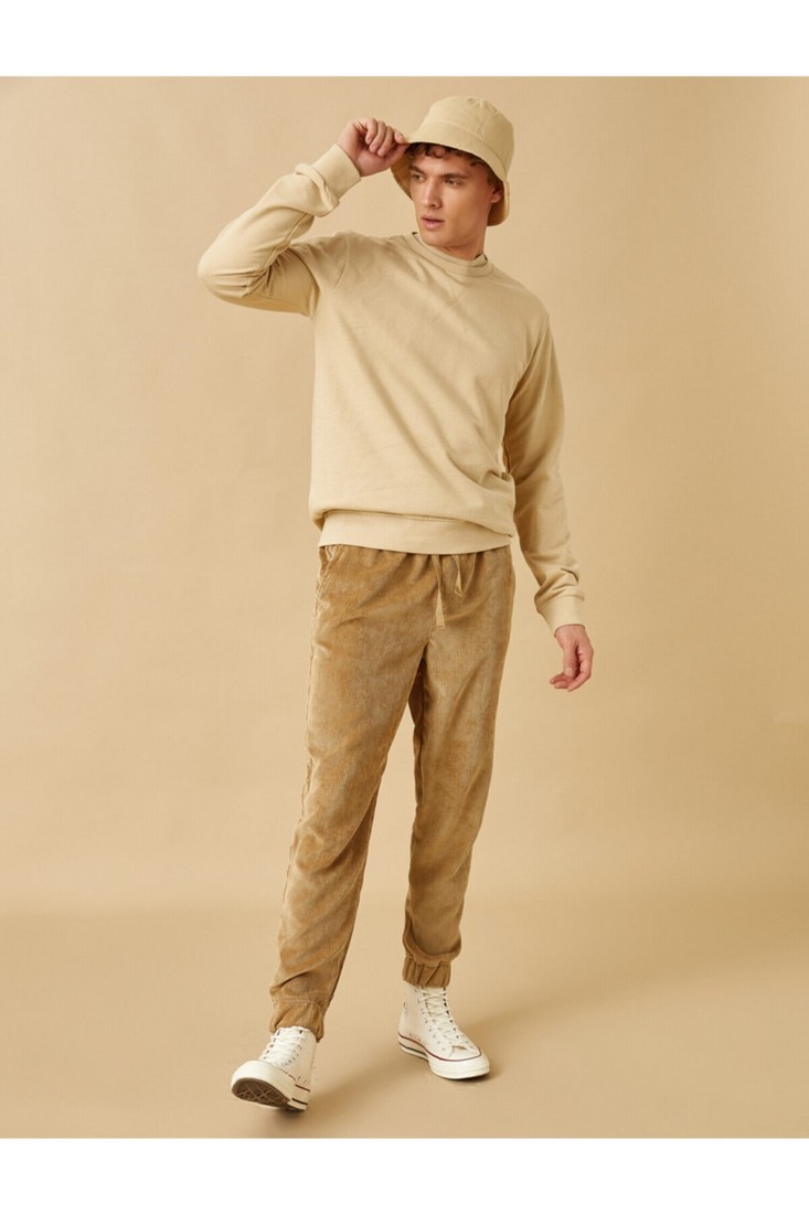 Koton Pants - Beige - Relaxed