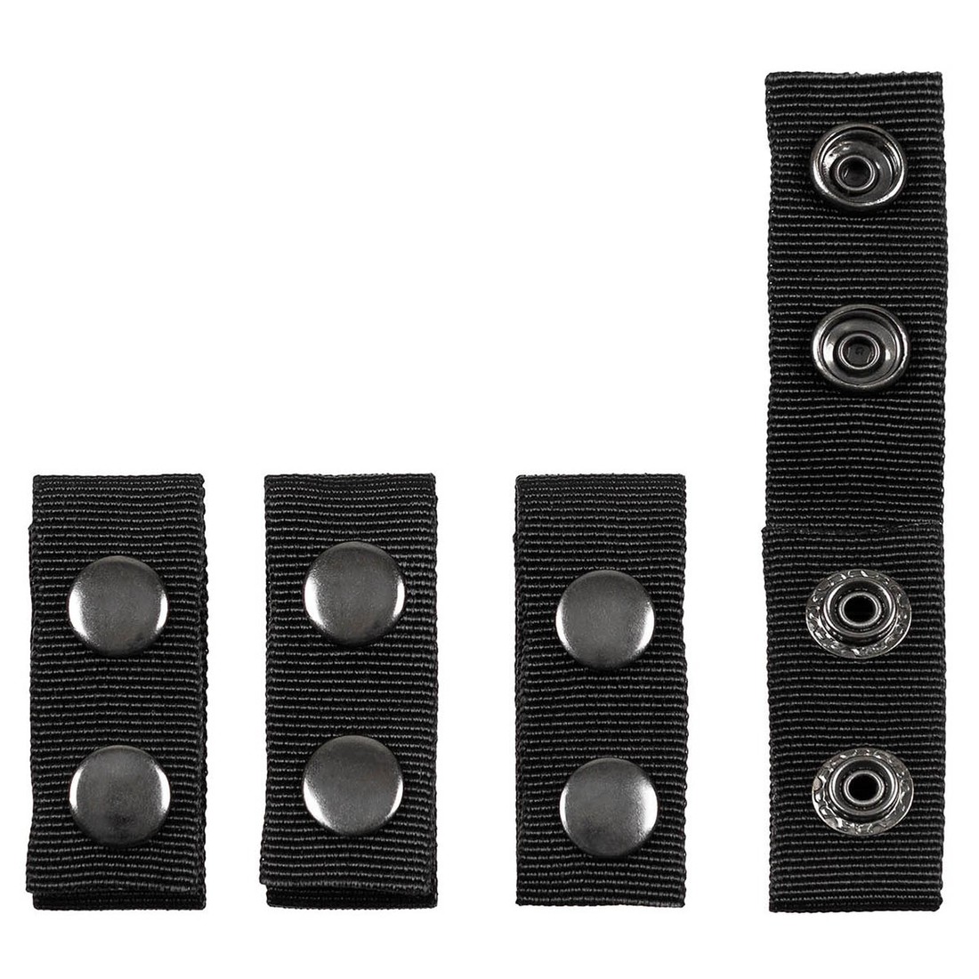 Pútko opaskové MFH nylon 4 ks - čierne