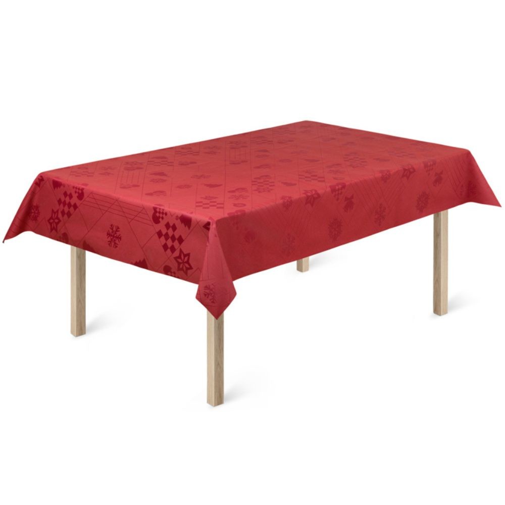 Vianočný obrus NATALE Rosendahl 150 x 270 cm červený