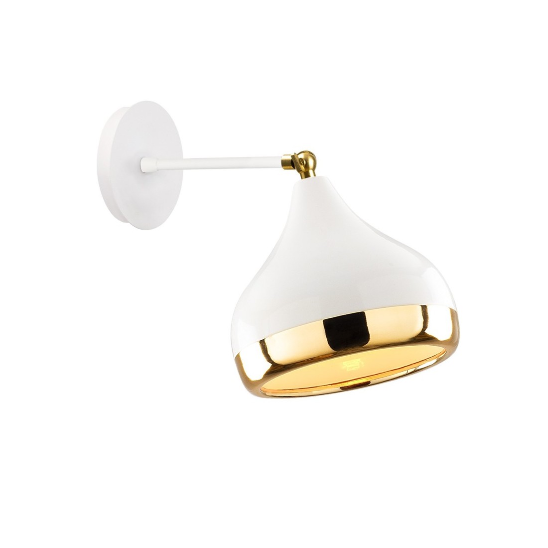 Nástěnná lampa Yildo bílá