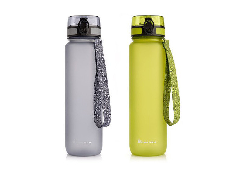 Tritánová športová fľaša METEOR, 1000 ml, Temne zelená