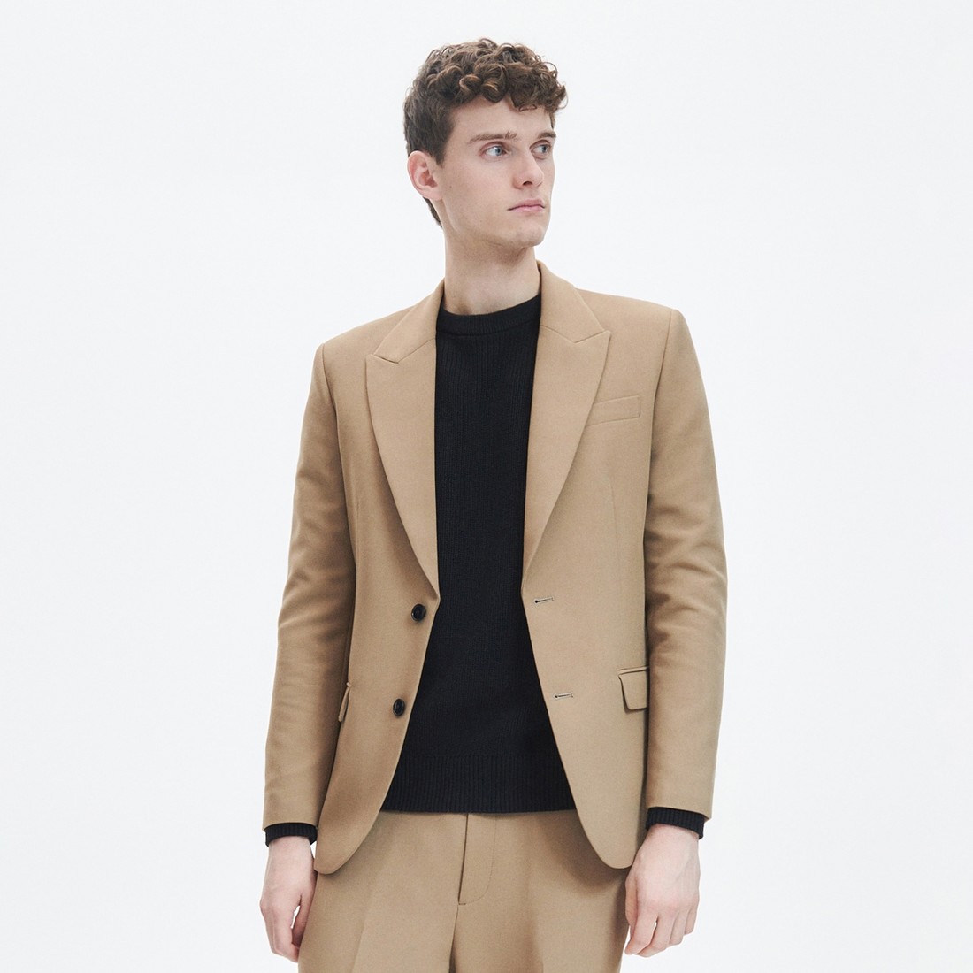 Reserved - Blejzer slim fit - Béžová