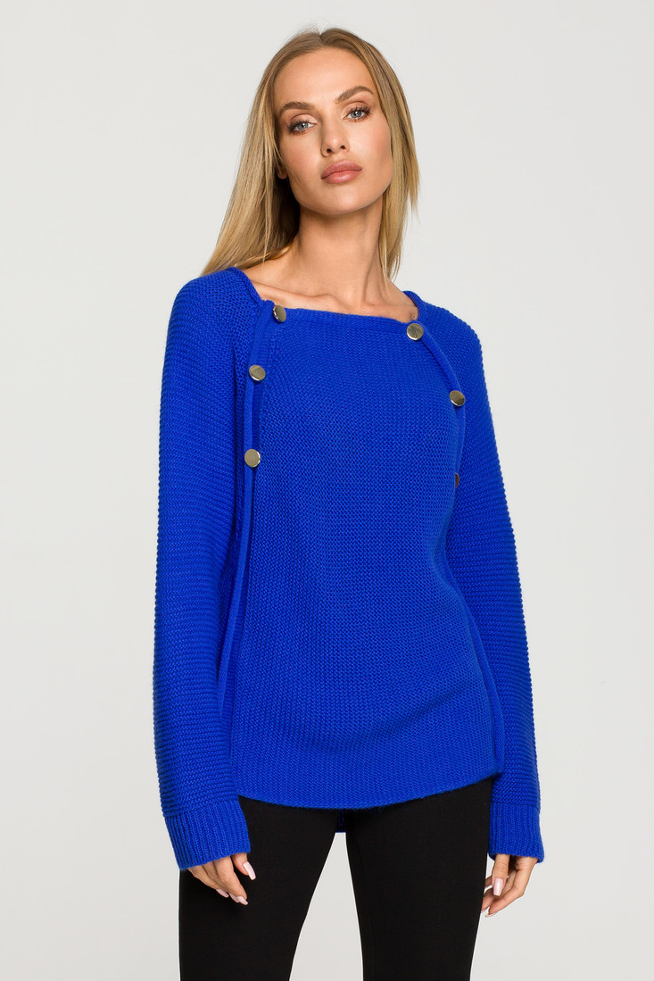 Made Of Emotion Pullover M712 Blue S/M