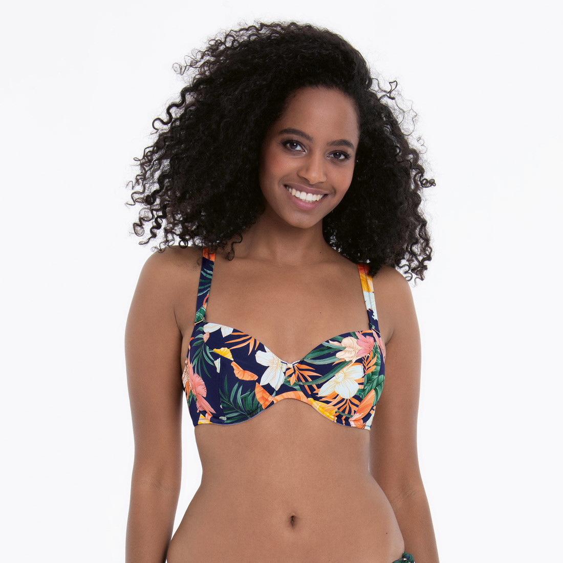 Style Luna Top Bikini - horný diel 8704-1 deep lagoon - RosaFaia 383 deep lagoon 36C