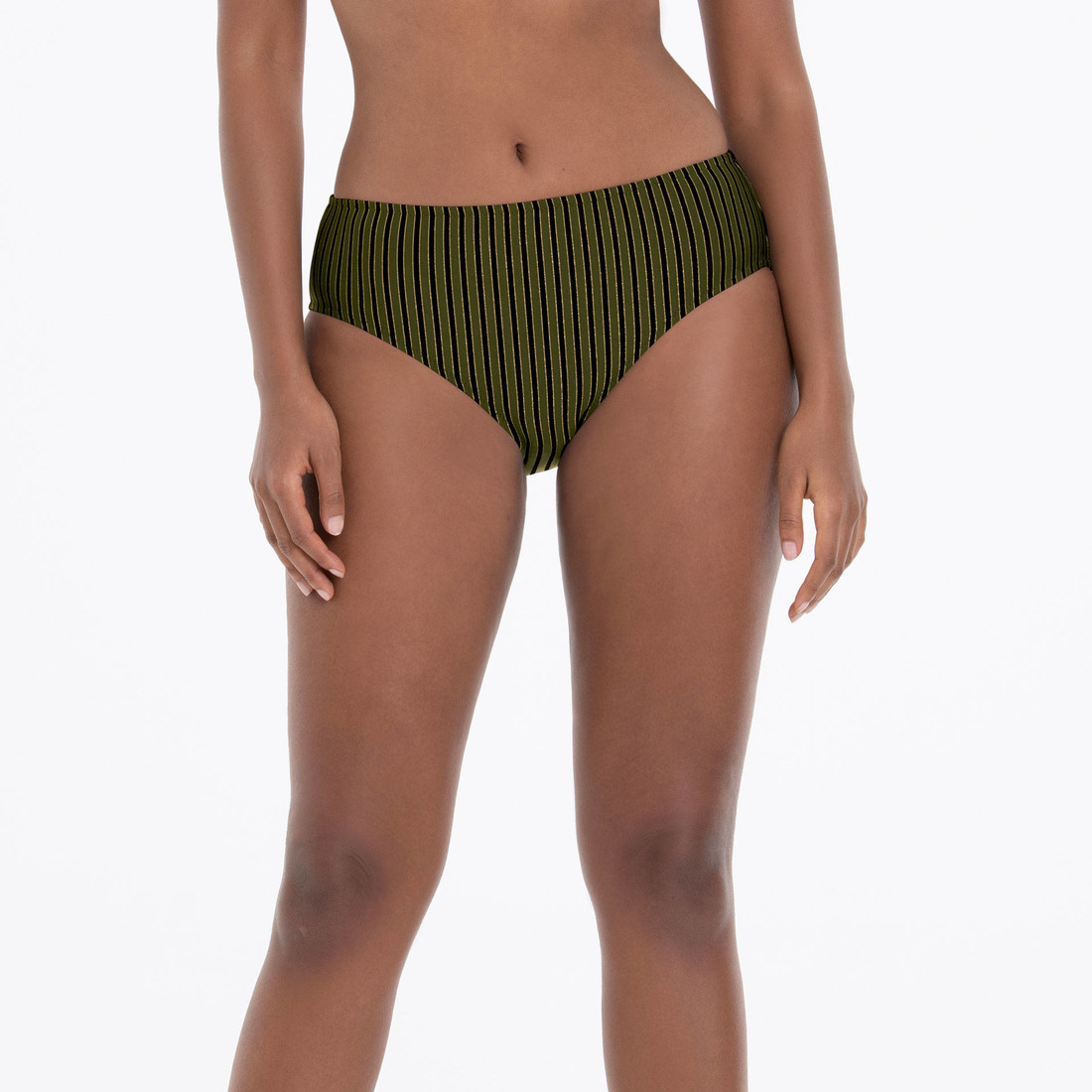 Style Casual Plus Bottom nohavičky 8838-0 olivová - RosaFaia 807 olivová 38