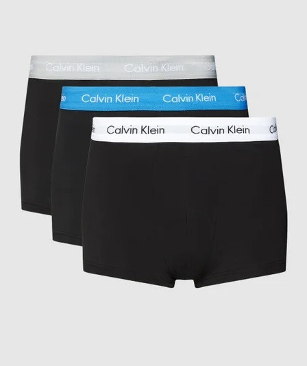 Pánské boxerky 3 pack U2664G CAZ černá - Calvin Klein M černá