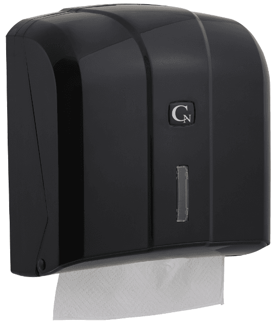 CLEAMEN - Zásobník ZZ na papierové utierky čierna