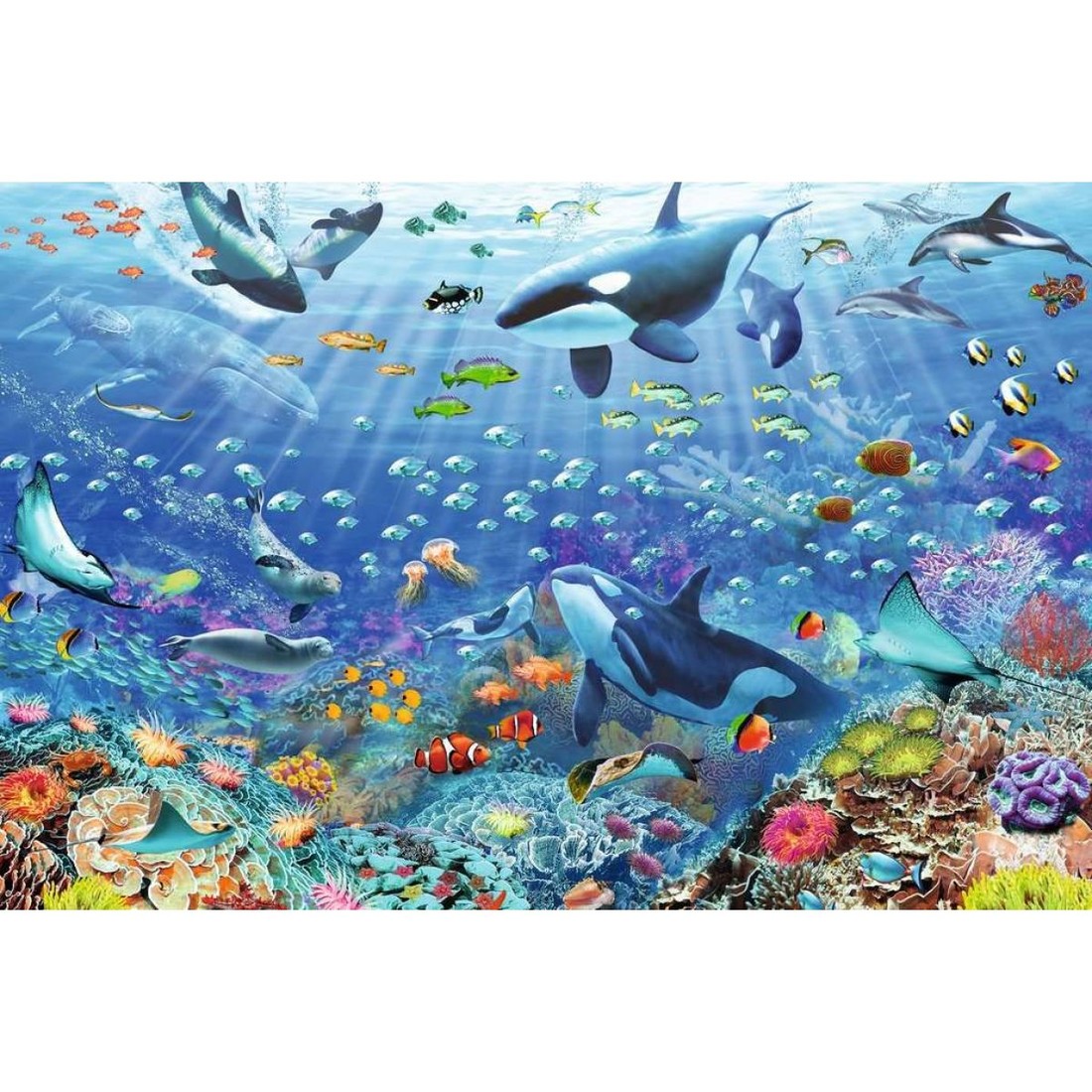 Ravensburger Puzzle Pod vodou 3000 dielikov
