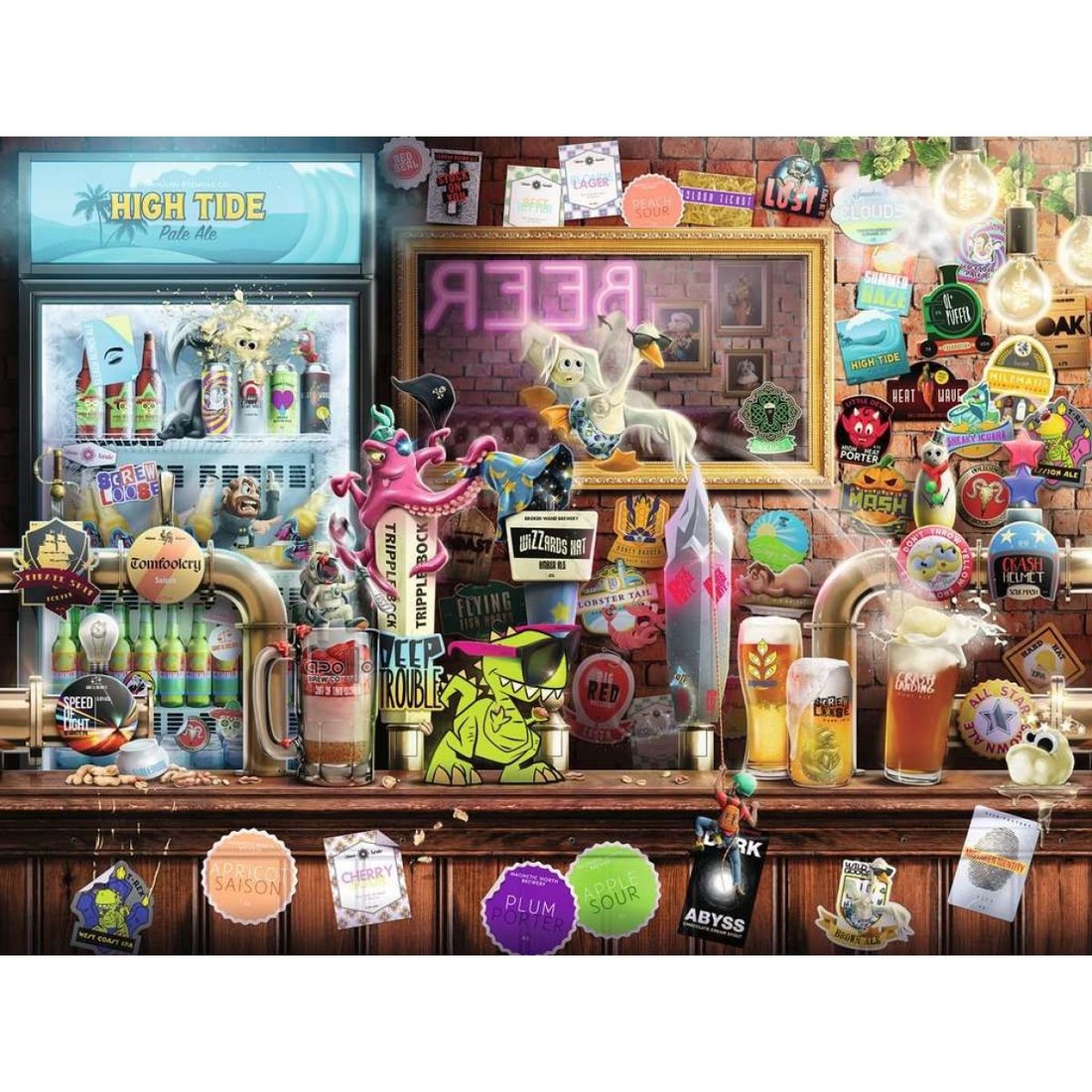 Ravensburger Puzzle Remeselné pivo 1500 dielikov