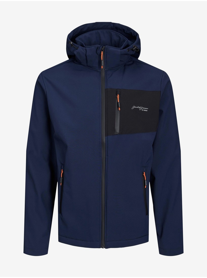 Dark Blue Men's Light Hooded Jack & Jones Tyson Jack - Men