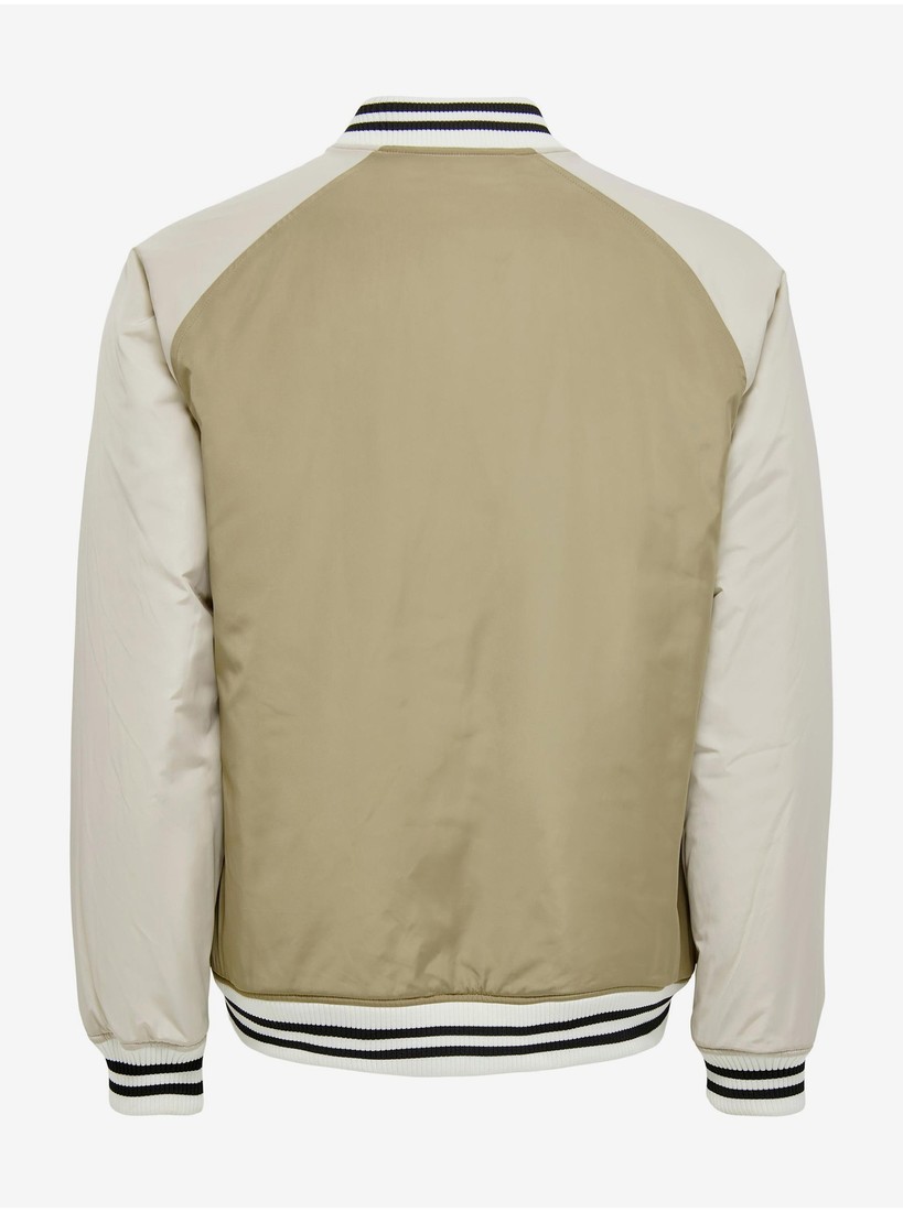 Beige Men's Bomber ONLY & SONS Chris - Men