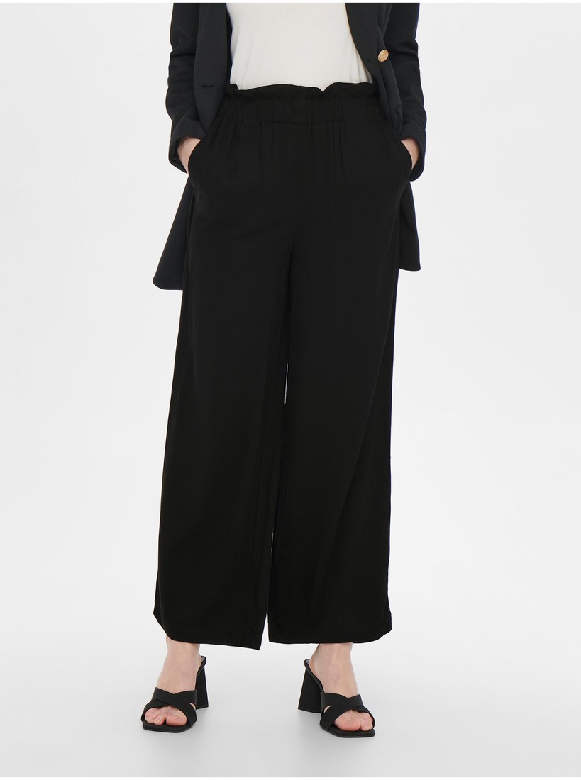 Black Women's Wide Pants ONLY Caly - Women