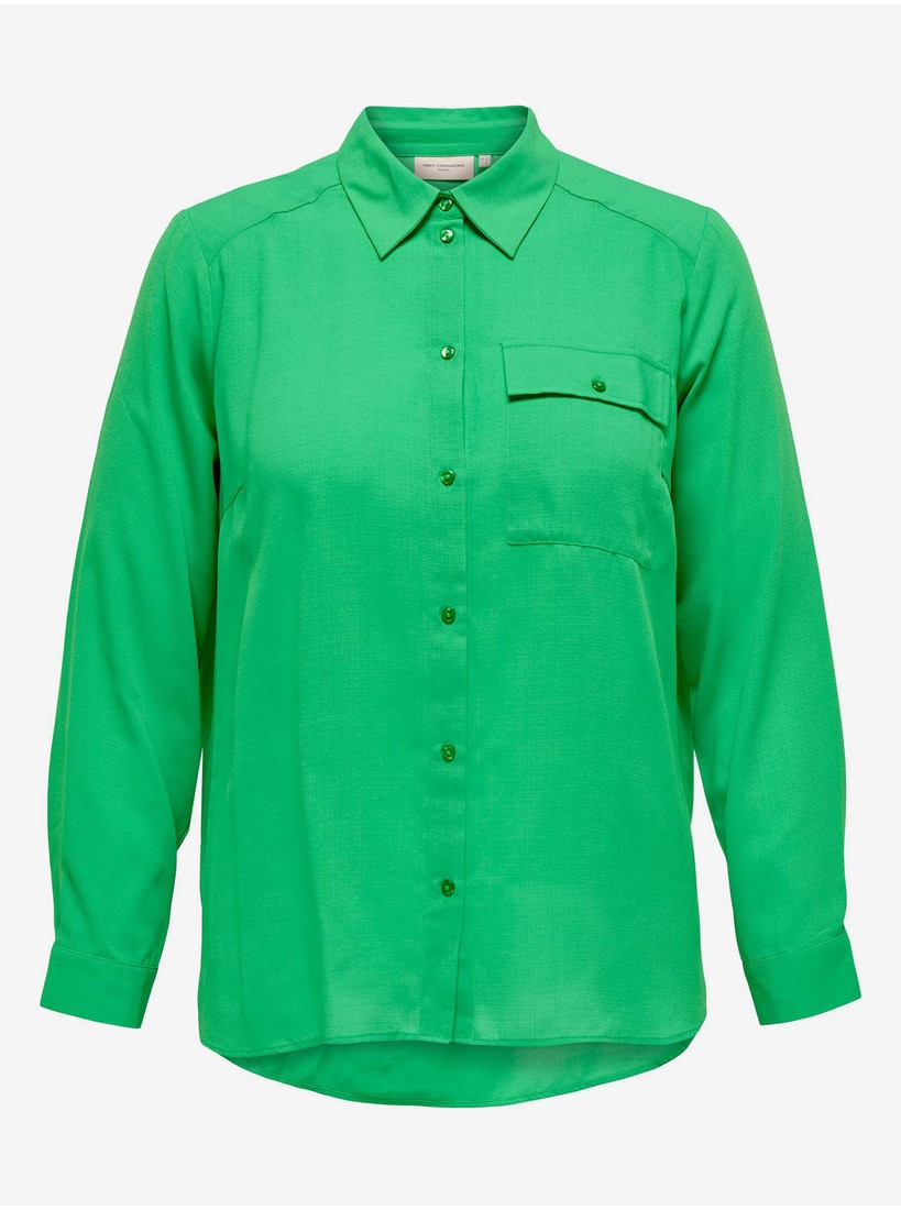 Green Ladies Shirt ONLY CARMAKOMA Joleen - Women