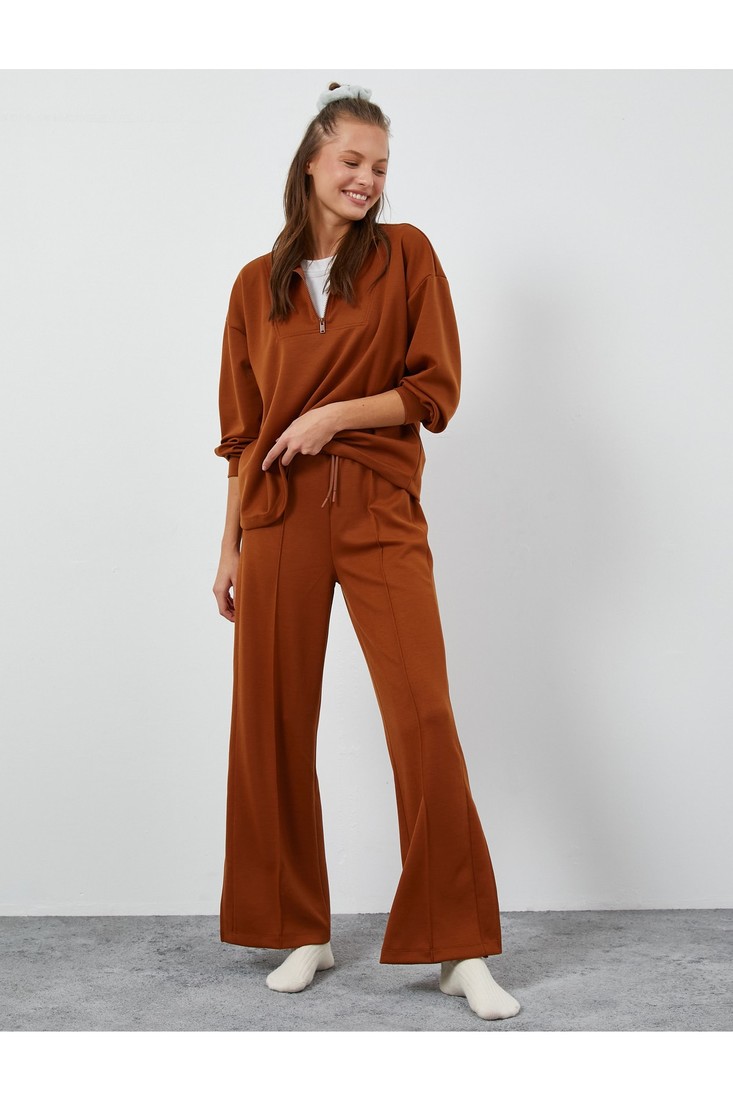 Koton Pajama Bottoms as Brown