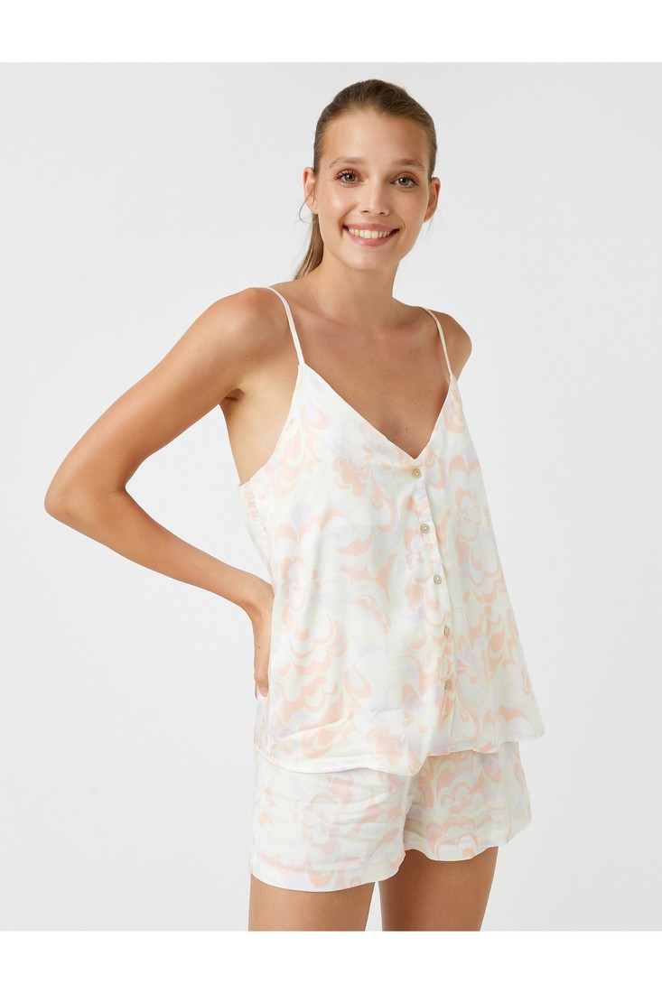 Koton Pajama Top - Yellow