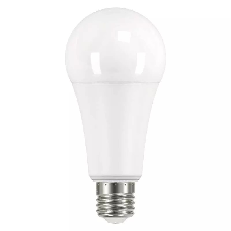 EMOS ZQ5185 LED ZIAROVKA CLASSIC A67 19W E27 STUDENA BIELA