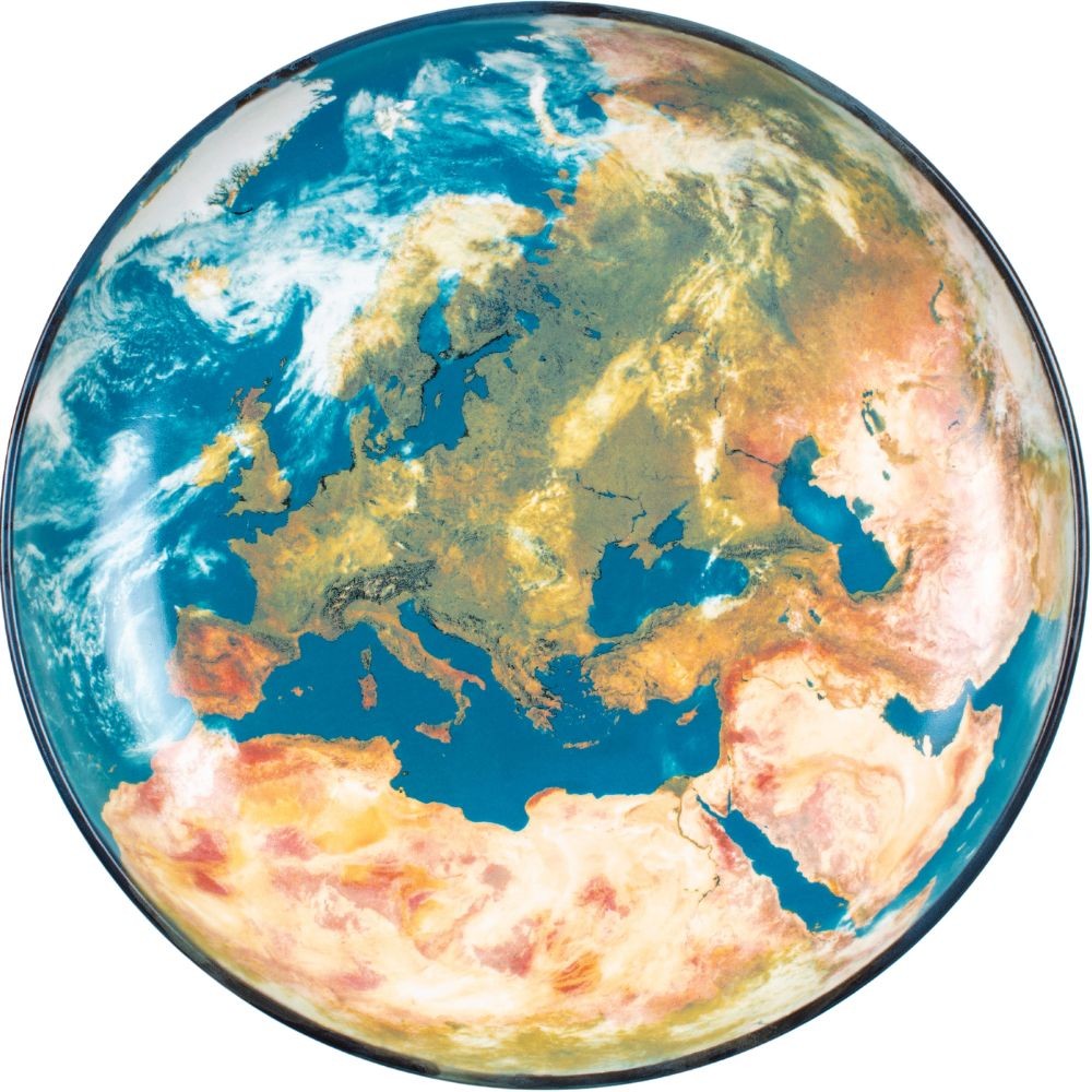 Servírovací tanier COSMIC DINER EARTH EUROPE Seletti 32 cm