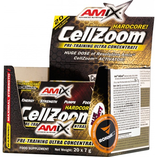 Amix CellZoom® - 315 g, modrá malina Farba: citrón-limeta, Veľkosť: 20x 7 g