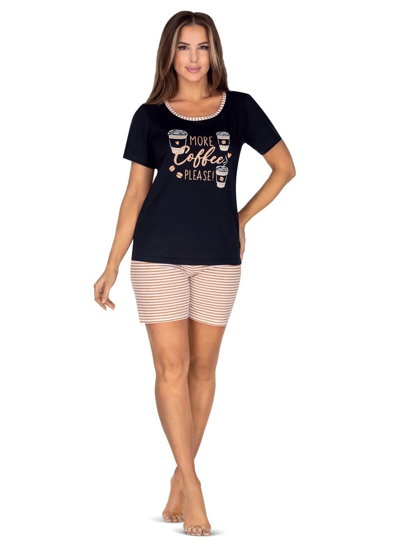 Dámske pyžamo Regina 628 Kr/r S-XL ecru L