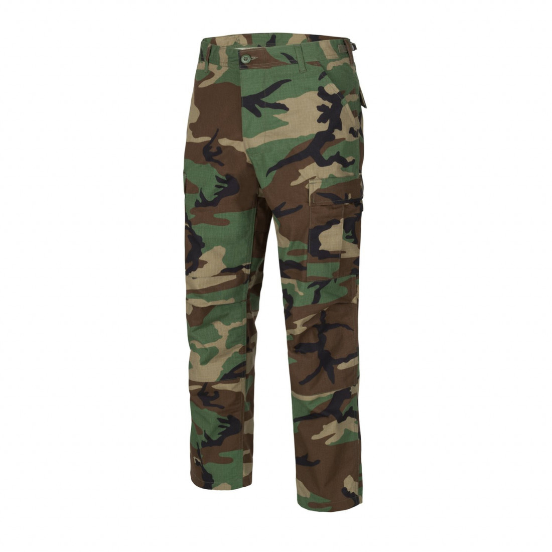 Nohavice Helikon BDU Pants Poly Ripstop - woodland, M