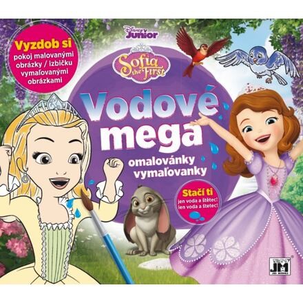JIRI MODELS Vodové mega omaľovánky/ Sofia