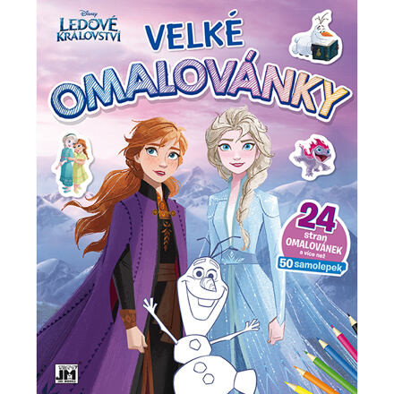 Jiri Models Veľké omaľovánky/ Ľadové kráľovstvo