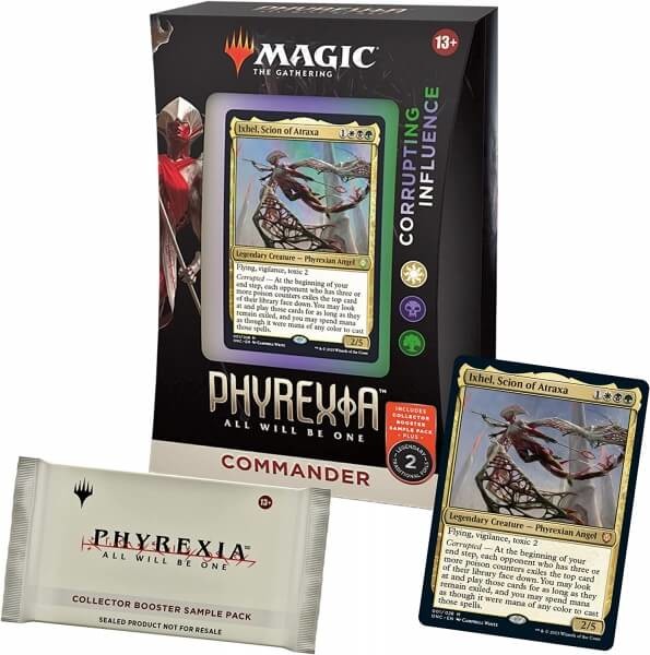 Wizards of the Coast Magic the Gathering Phyrexia: All Will Be One Commander Deck - Corrupting Influence