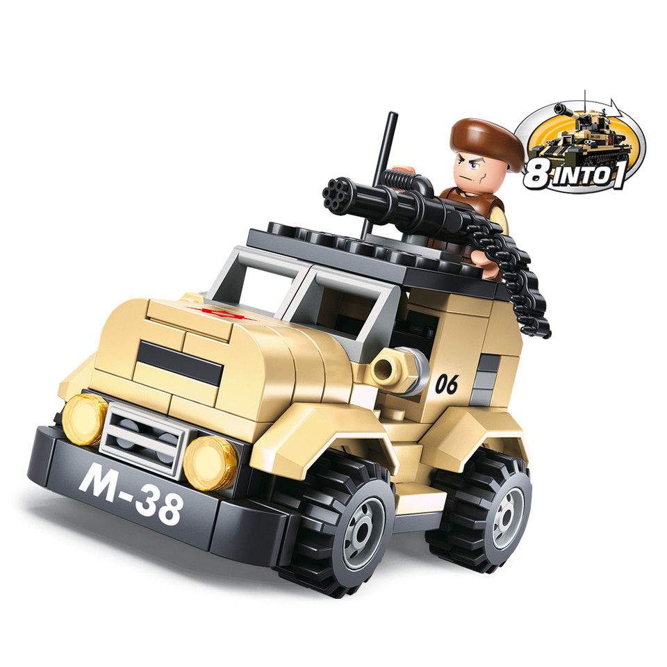 Stavebnice Sluban Army Strážny voz M38-B0587A