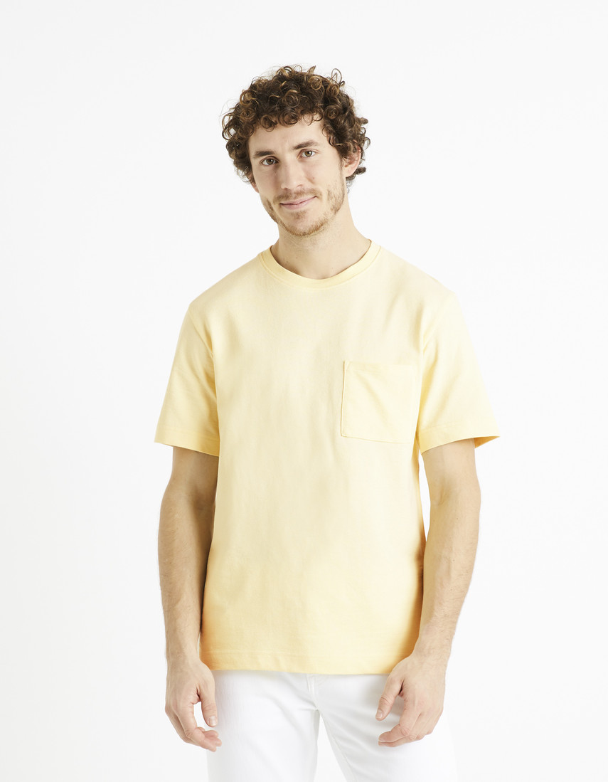 Celio T-shirt Degauffre with pocket - Men