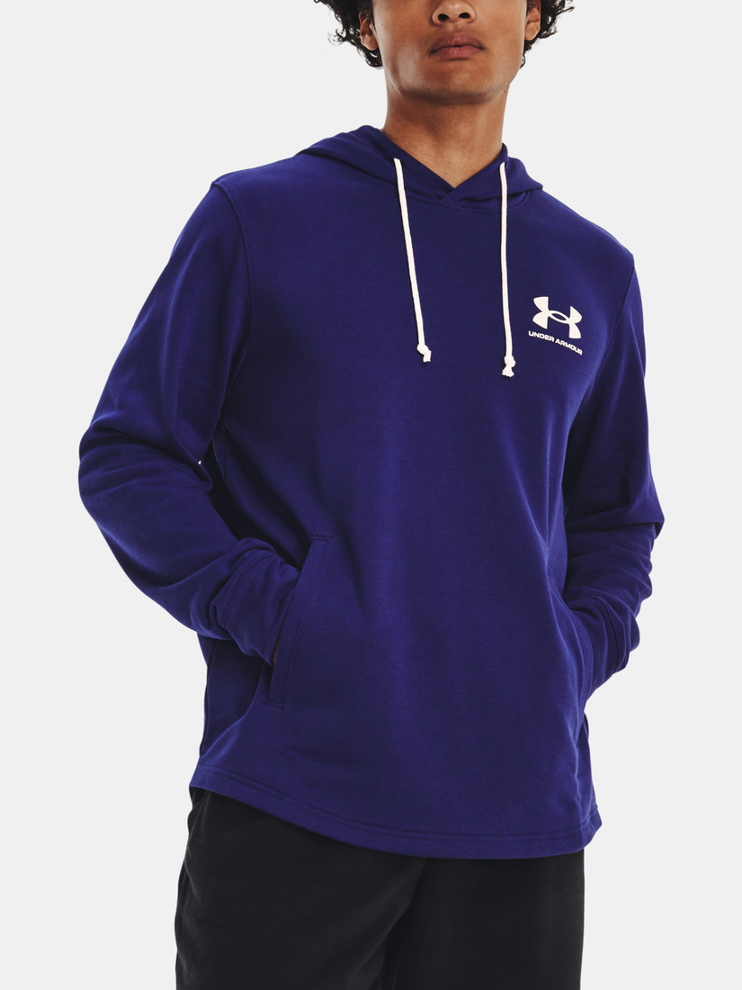 Under Armour Sweatshirt UA Rival Terry LC HD-BLU - Men