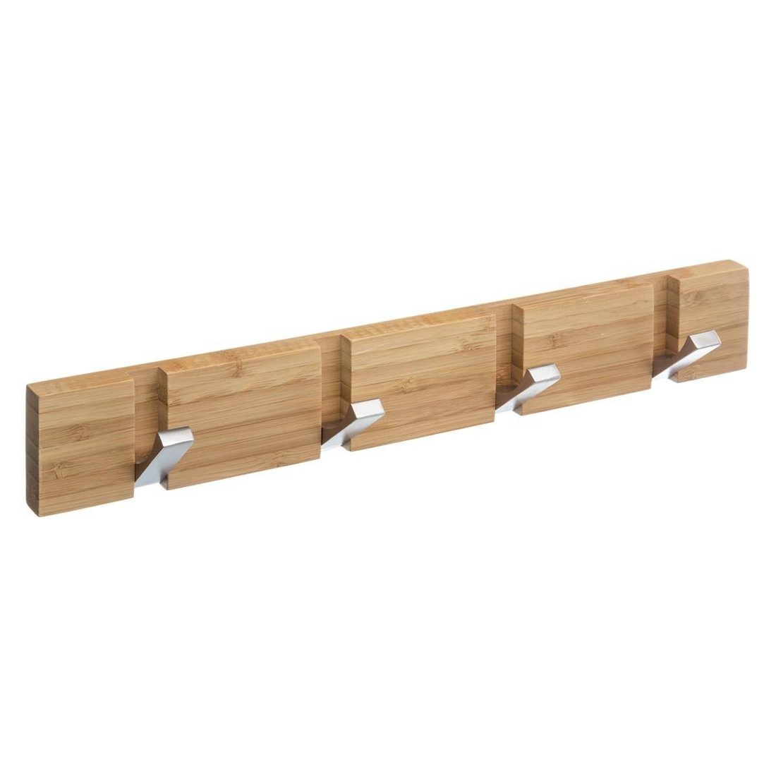Nástěnný věšák Bamboo 4 háčky