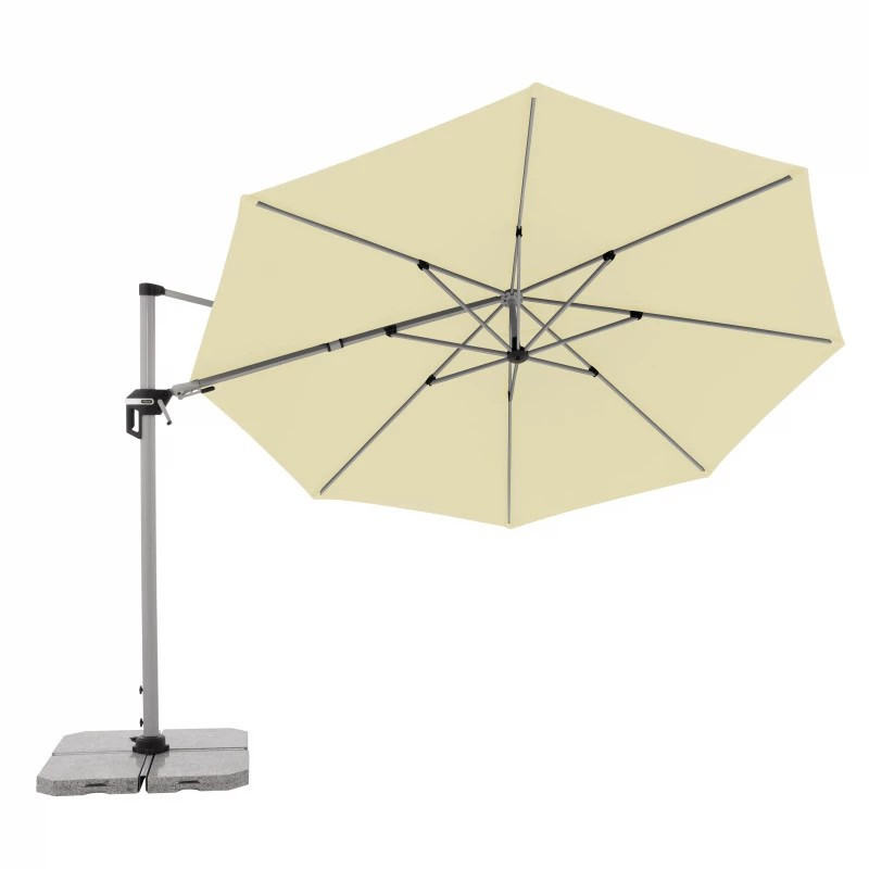Doppler Slnečník Active 370 D-820 prírodný