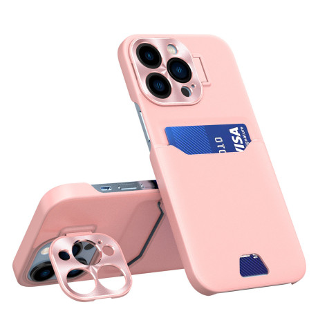 MG Leather Stand kryt na iPhone 14 Pro Max, ružový
